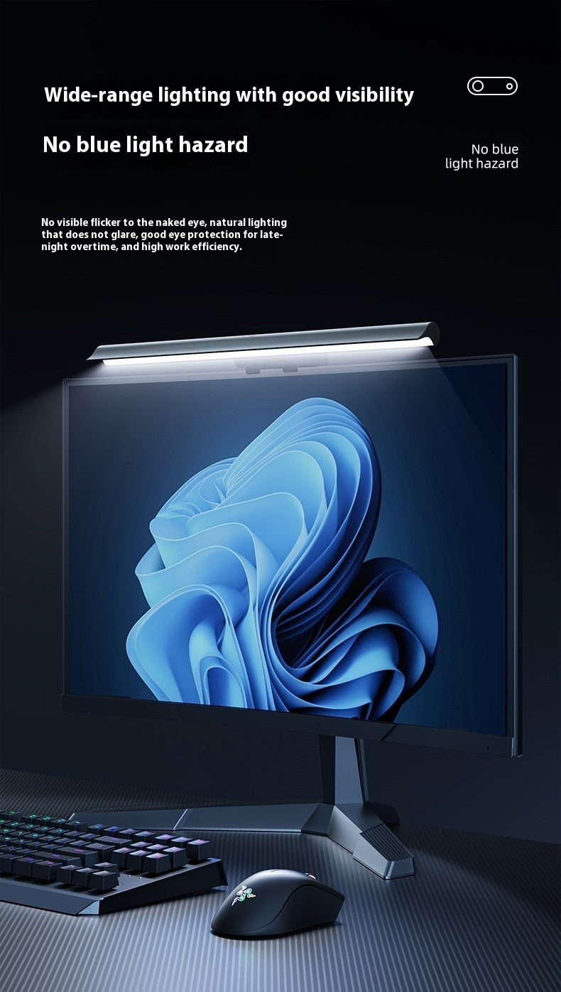 Longdong Monitor Screen Hanging Light Computer Eye-protection Lamp Fill Light